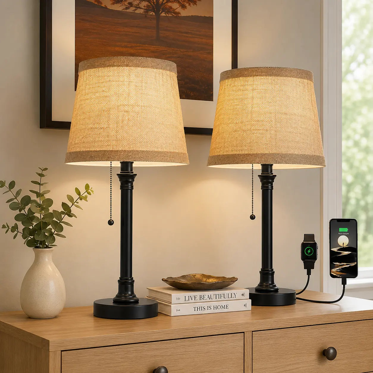 Modern Table Lamps, Table Lamps Set of 2, Warm Gold Table Lamps, Gold Bedside Lamps, Pull Chain Table Lamp, Linen Fabric Lamp Shade, Bedroom Table Lamp, Bedside Lamp, Nightstand Lamp, Living Room Table Lamp, Home Office Table Lamp, Modern Home Lighting, Decorative Table Lamp, Accent Table Lamp, Contemporary Table Lamp, Cozy Lighting, Ambient Lighting, Reading Lamp, Luxury Table Lamps, Indoor Lighting, Modern Home Décor, Bedroom Lighting, Living Room Lighting, Side Table Lamp, Small Table Lamp, Elegant Table